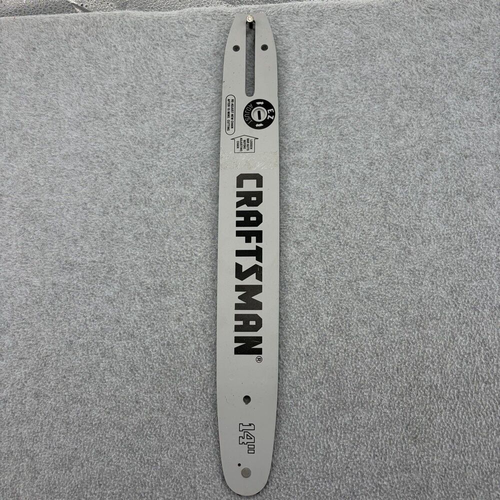 Craftsman 14" Chainsaw Guide Bar 71-36594 OEM EZ Adjust Replacement Saw Part